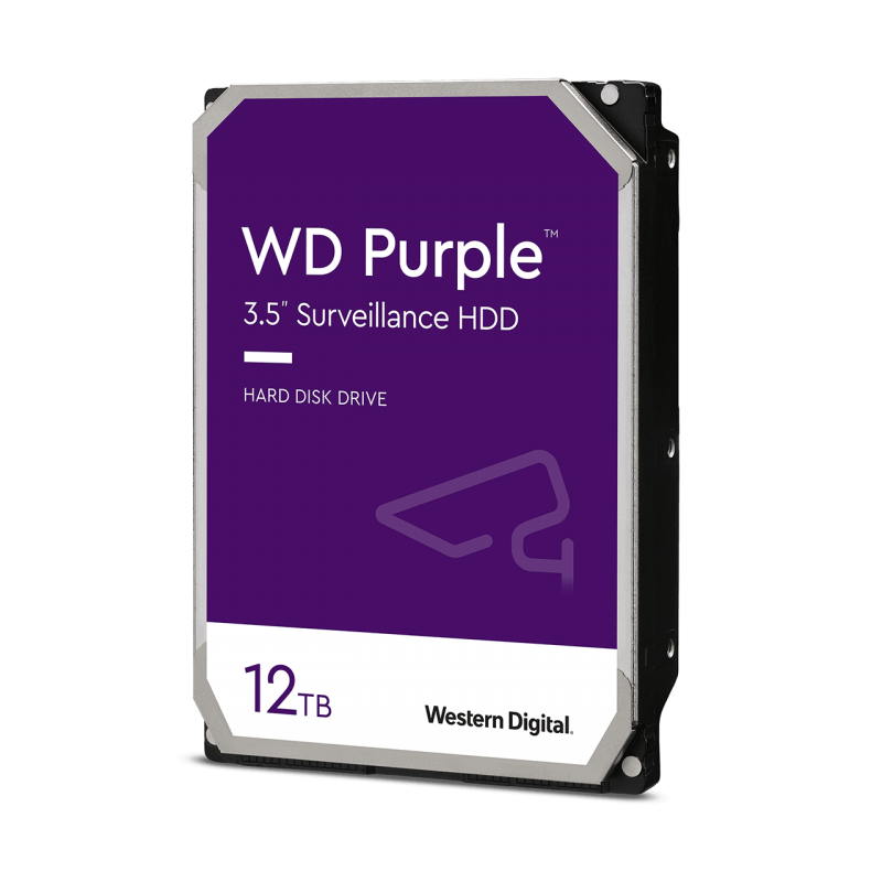 WD Purple Surveillance Hard Drive - 12TB