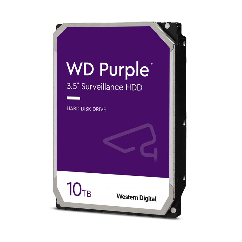 WD Purple Surveillance Hard Drive - 10TB
